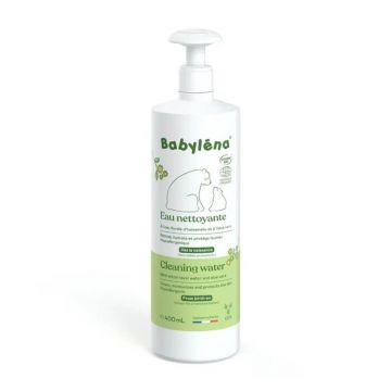 Babylena Apă organică de curățare Piele sensibilă de la naștere 400 ml