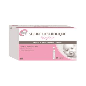 Babysoin Babysoin Soluție salină Soluție nazală și oftalmică 40x5ml