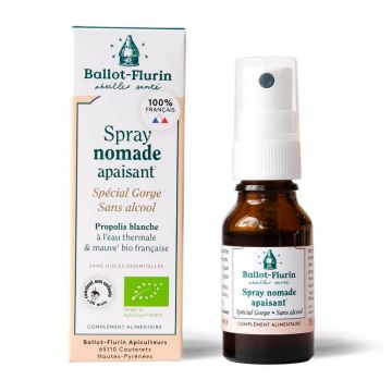 Ballot-Flurin Spray Nomade Apaisant Spécial Gorge 15ml