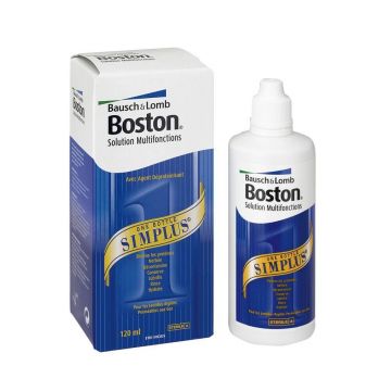 Bausch&Lomb BOSTON SIMPLUS SOLUȚIE MULTIFUNCȚIONALĂ PENTRU LENTI RIGIDE 120ml