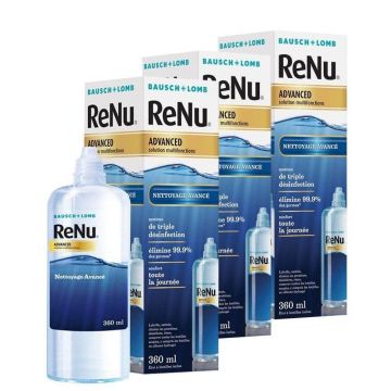 Bausch&Lomb Renu Advanced Soluție multifuncțională pentru lentile moi 3x360ml