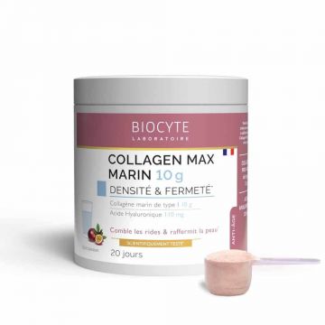 Biocyte Colagen anti-îmbătrânire Maxi Marin Gust fructul pasiunii 210g