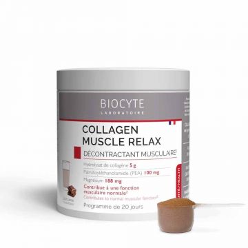 Biocyte Sănătate Colagen Relaxant muscular Cacao Gust 290g