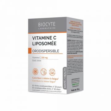 Biocyte Sănătate Lipozomal Vitamina C 10 sticks