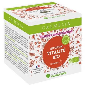 Calmelia Organic Vitality Infusion 15 plicuri de ceai