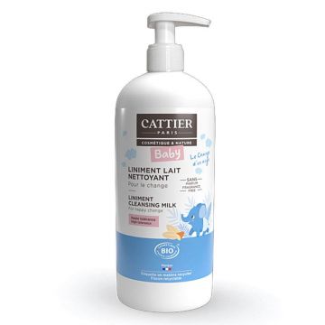 Cattier Bebè Liniment Lait Nettoyant BIO 500ml
