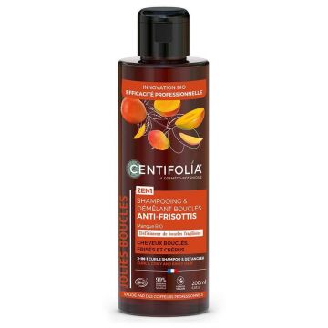 Centifolia Anti-Frizz Șampon și Detangler pentru păr creț și creț 200 ml