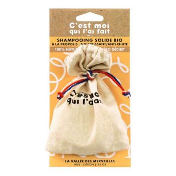 Diet World C'est Moi Qui L'ai Fait Șampon solid cu propolis, hrănitor și anti-cădere 65g