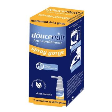 Doucenuit Spray bucal împotriva sforăitului, 23,5 ml, Laboratoires Sicobel