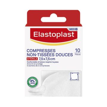 Elastoplast First Aid Gentle tablete nețesute 10 tablete