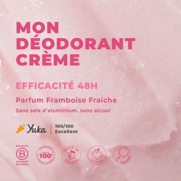 Energie Fruit Deocrema 48h Zmeură proaspătă 45g