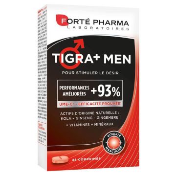 Energy Tigra+ Men Vitalitate Masculină, 28 comprimate, Forté Pharma