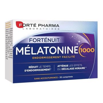 Forté Pharma Forté Night Melatonin 1000 Adormire ușoară 30 comprimate