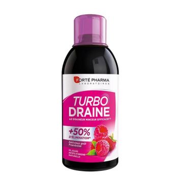 Forté Pharma TurboDraine Slimming și drenaj depurativ cu aromă de zmeură 500ml