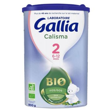 Gallia Calisma 2 lapte praf bio 6-12 luni 800g