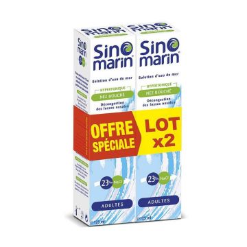 Gifrer Sinomarin Hypertonic Spray nazal și bucal 2x125ml