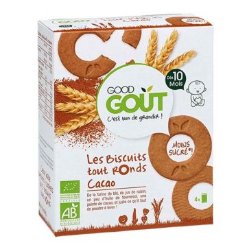 Good Gout Organic biscuiți rotunzi 10 luni 80g