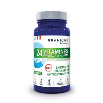 Granions 24 Vitamine, minerale și plante 90 comprimate