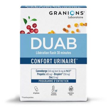 Granions Duab Confort Urinaire 60 Geluli