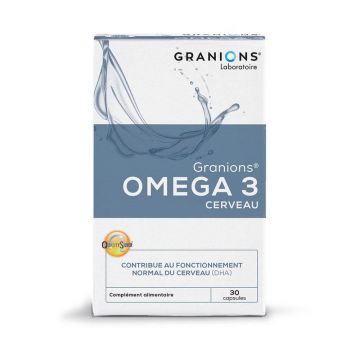 Granions Omega 3 Creier 30 Capsule