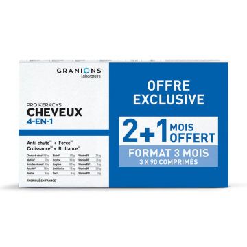 Granions Pro Keracys 4in1 Păr 3x90 comprimate