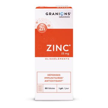 Granions Zinc 15mg Apărare Imunitară 60 Capsule