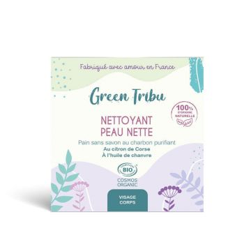 Green Tribu Cleanser pentru ten deschis 110g