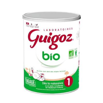 Guigoz Lapte praf bio 1 De la naștere la 6 luni 800g