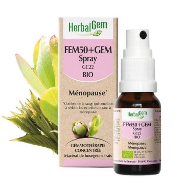 Herbalgem Fem50+ Gem Complexes Gc22 Bio Menopause Spray 15ml