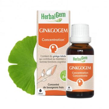 Herbalgem Gemmotherapy Complexes Concentrație organică Ginkgogem 30ml