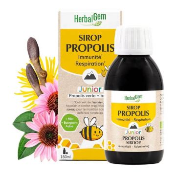 Herbalgem Propolis Organic Junior Sirop Pranarom 150 ml