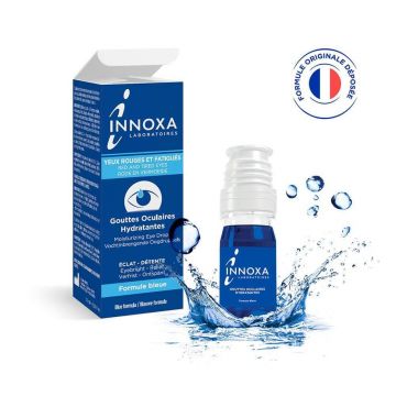 Innoxa Picături hidratante pentru ochi, Formula albastră, 10 ml