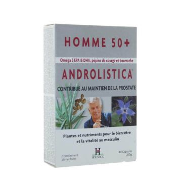 Întreținerea holistică a prostatei Men 50+ Androlistica x 40 capsule