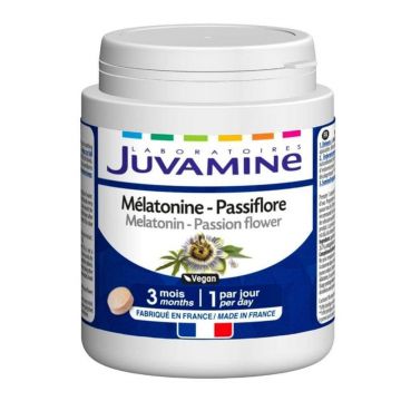 Juvamine Melatonin Passiflora 90 comprimate
