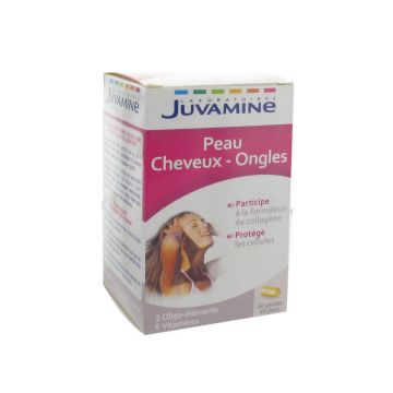 Juvamine Piele, păr și unghii 40 capsule