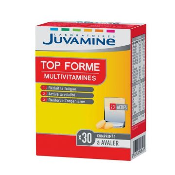 Juvamine Top Forme Multivitamine 23 ingrediente active 30 comprimate