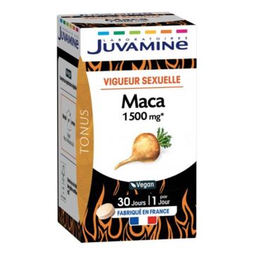 Juvamine Vigor sexual Maca 1500 mg 30 comprimate