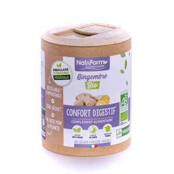 Nat&Form Ghimbir organic x200 Capsule