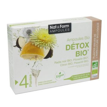 Nat&Form Organic Detox 20 fiole