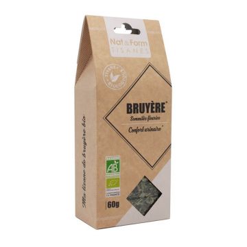 Nat&Form Organic Heather Herbal Tea 60g