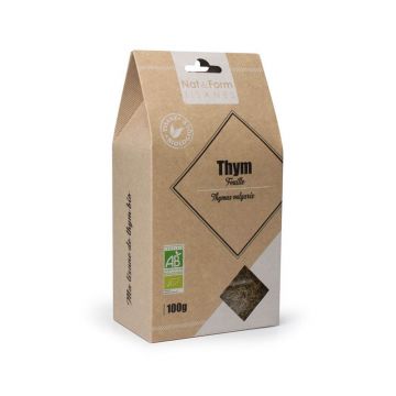 Nat&Form Organic Thyme Flower Herbal Tea 100g