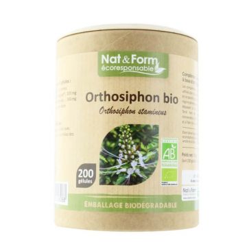 Nat&Form ORTHOSIPHONE BIO 200 capsule