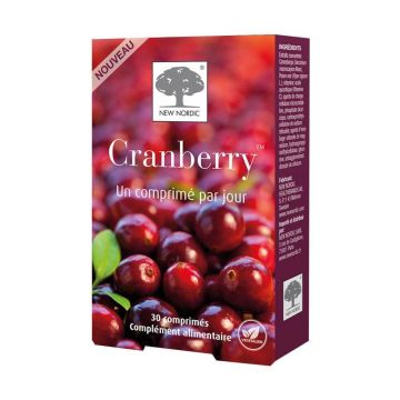 New Nordic Cranberry 30 comprimate
