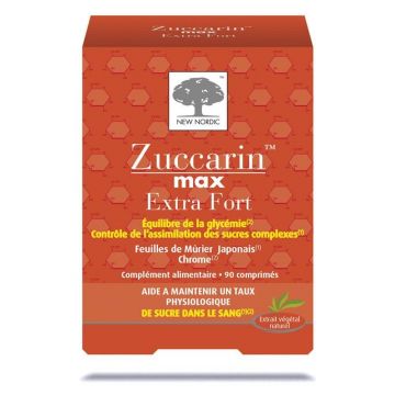New Nordic Zuccarin Extra Strength 90 Tablete