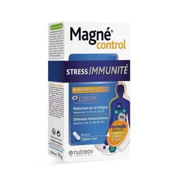 Nutreov Magnécontrol Stress Imunitate 30 capsule