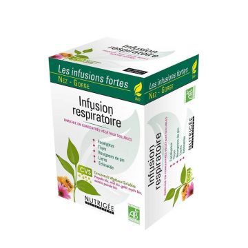 Nutrigée Organic Infuzie de respirație 30 de pliculețe