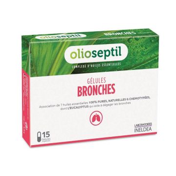 Olioseptil Bronșită 15 Gelule