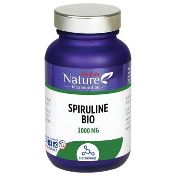 Pharm Nature Micronutrition Spirulina 3000 MG Bio 150 comprimate