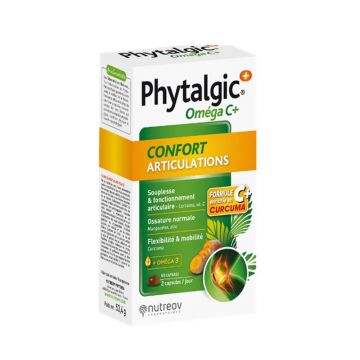 Phytea Phytalgic Confort pentru articulații Omega C+ 60 capsule