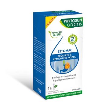 Phytosun Aroms arsuri la stomac și reflux acid aromă naturală de mentă x15 pungi